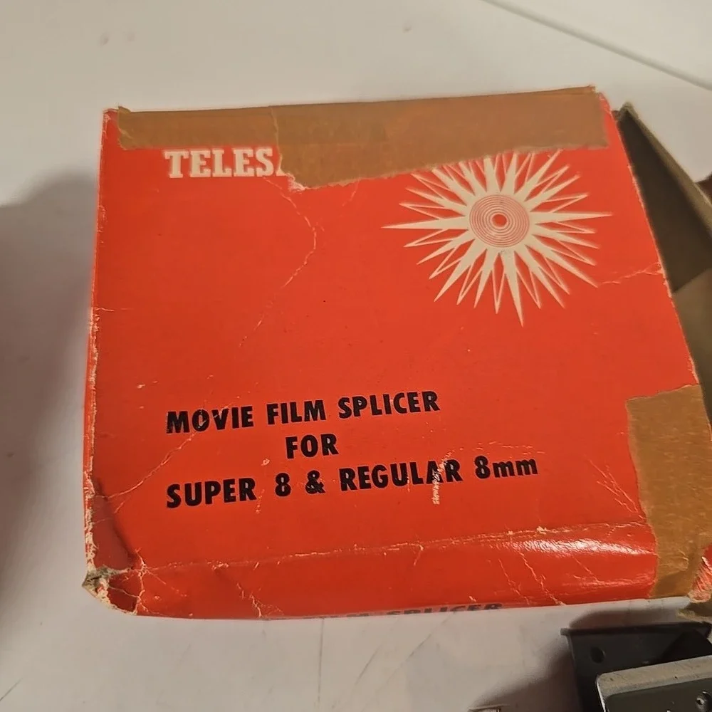 Vintage Telesar Japan‎ Movie Film Cutter Splicer In Box VGC